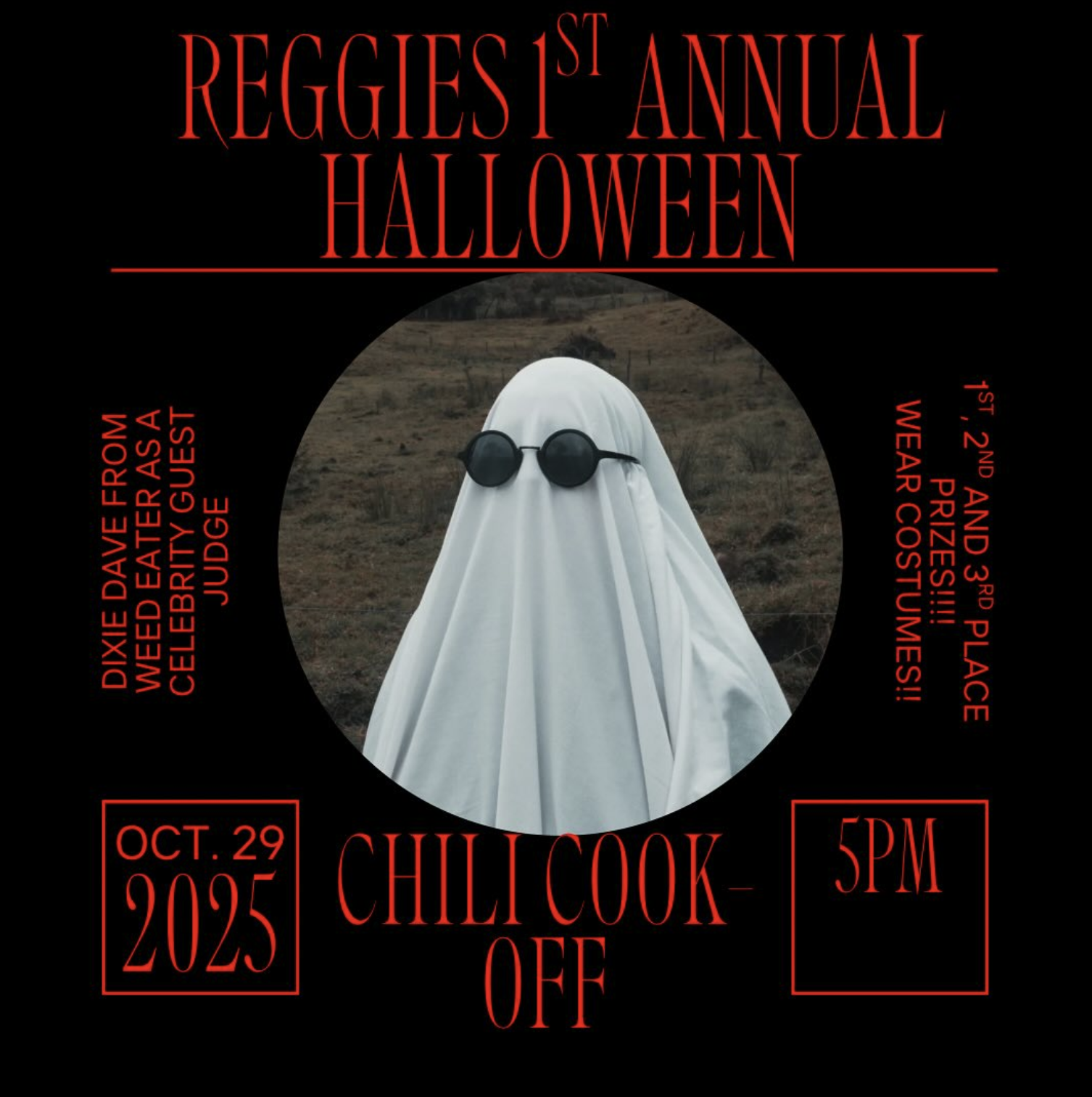 Reggie's First Annual Halloween Chili Cook Off