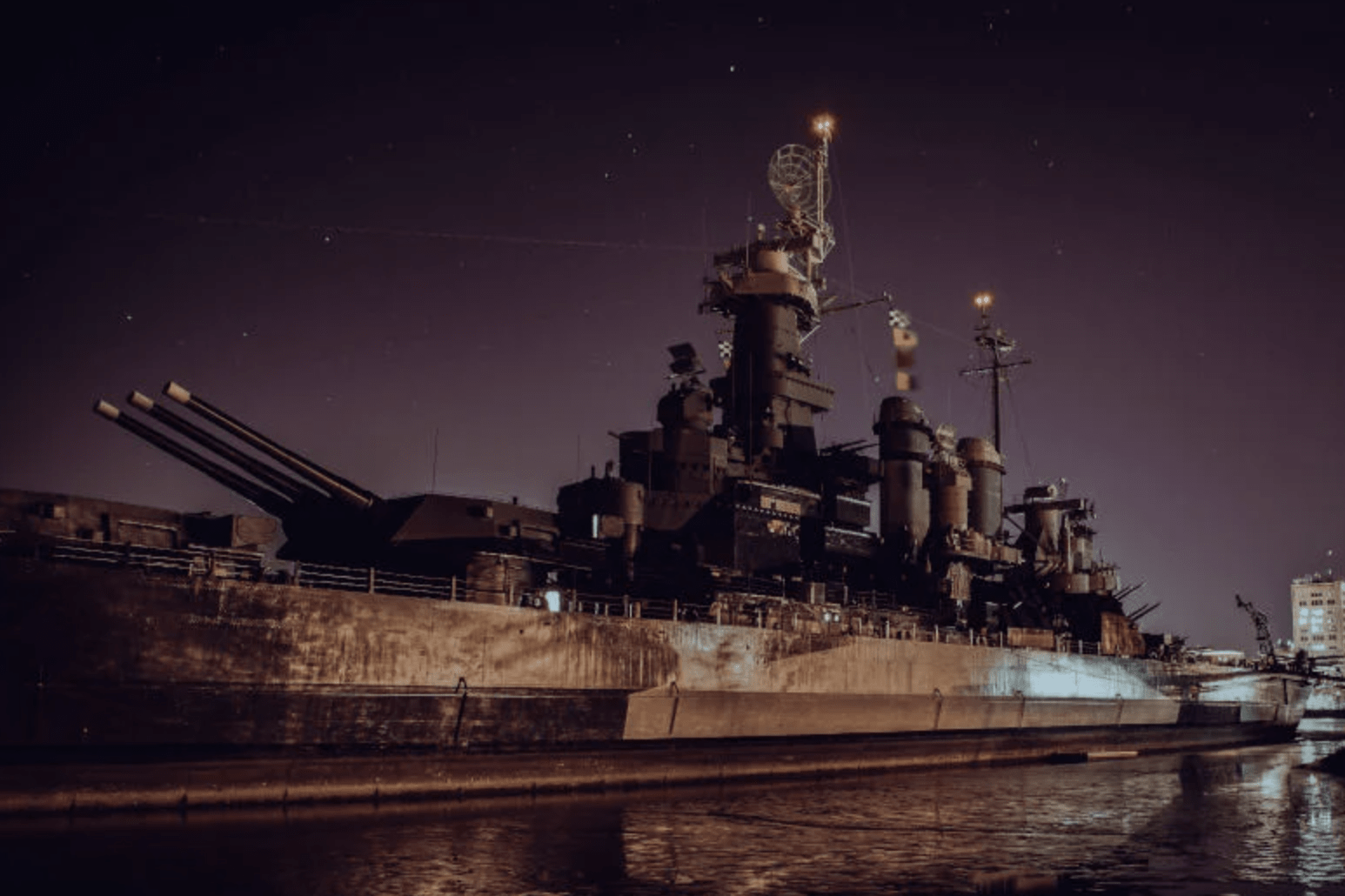 Battleship NORTH CAROLINA Ghost Hunt & Tour