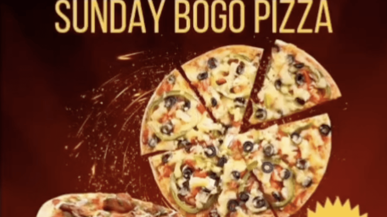 BOGO Pizzas