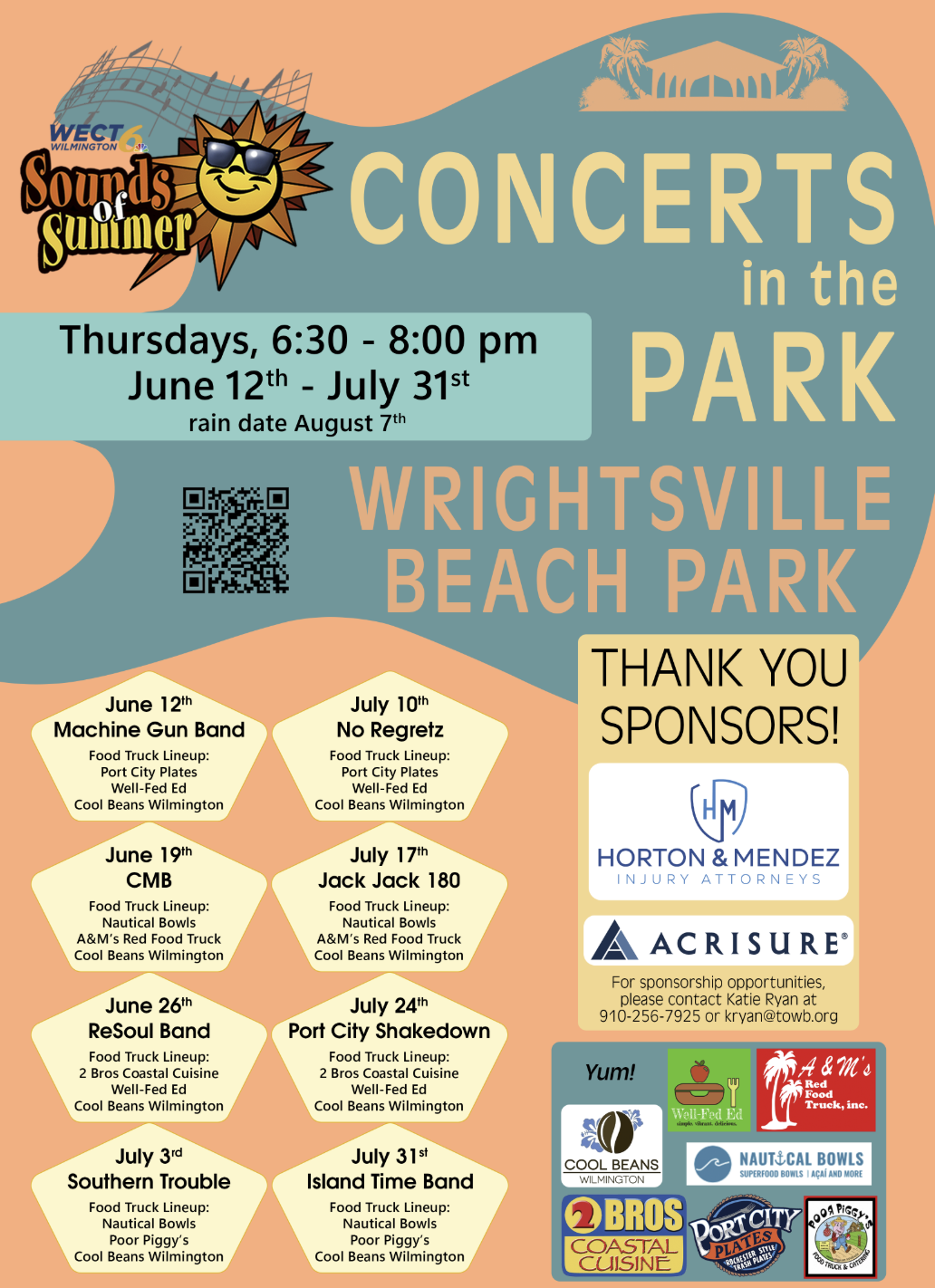 Sounds of Summer - Concerts in the Park
