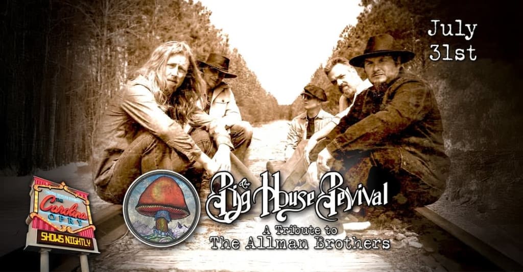 The Allman Brothers Tribute by the Big House Revival Fri., Jul. 31