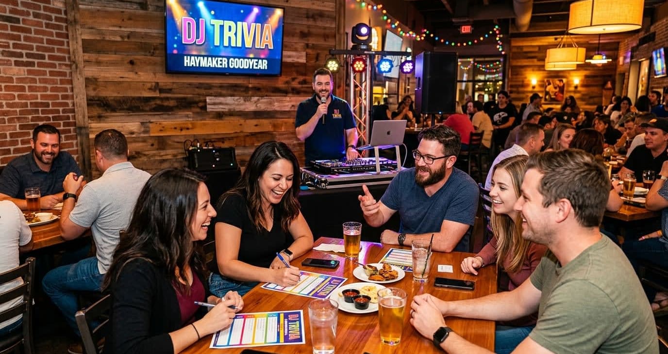 DJ Trivia at Haymaker Goodyear (Mondays) – photo 1