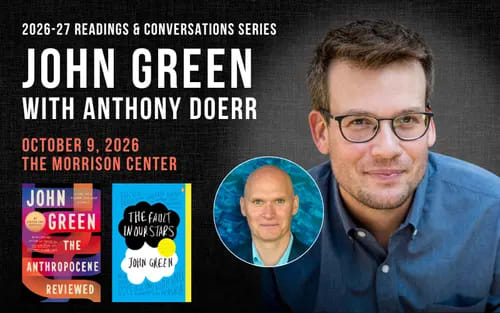 Readings & Conversations: John Green with Anthony Doerr – photo 1