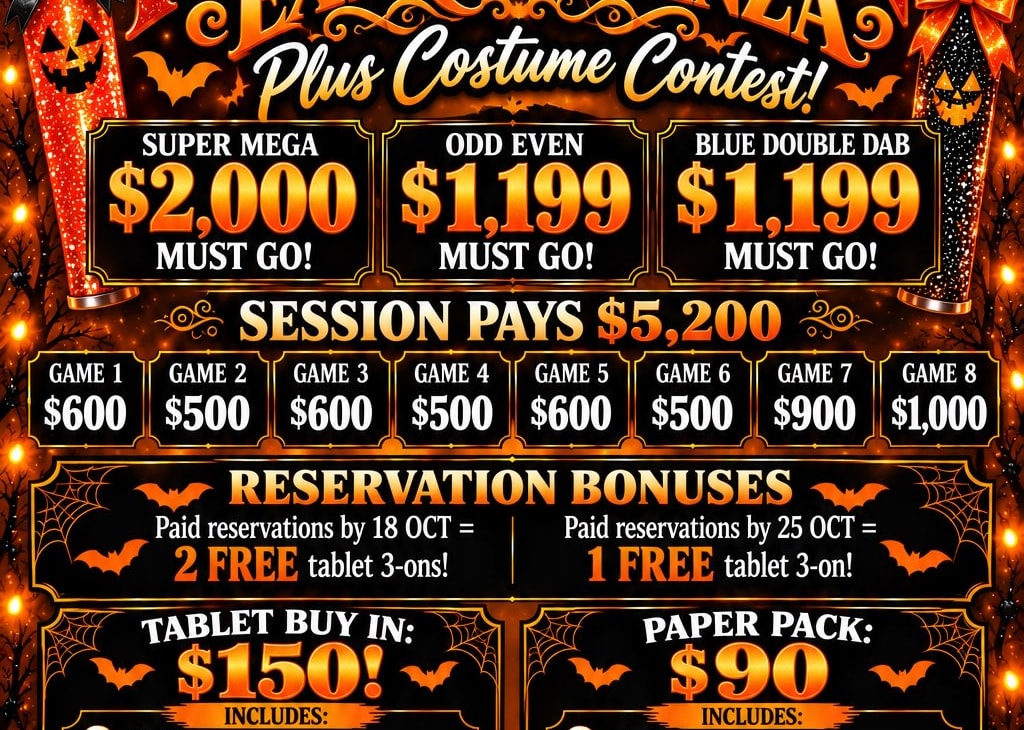 Halloween BINGO Extravaganza PLUS Costume Contest β photo 1