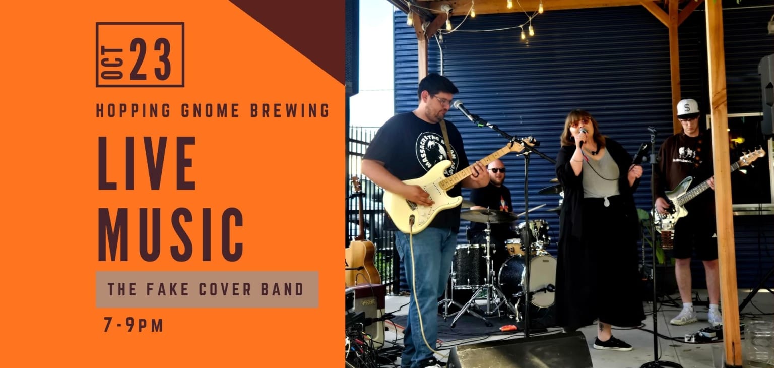 Live Music at Hopping Gnome: The Fake Cover Band – photo 1