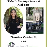 Book Talk: Mollie Smith Waters, Historic Resting Places of Alabama