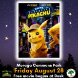 Movie Under The Stars featuring Detective Pikachu
