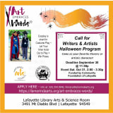 Art Embraces Words – Halloween Costume Event
