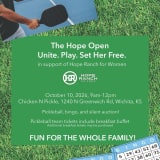 The Hope Open 2026: Unite. Play. Set her free.