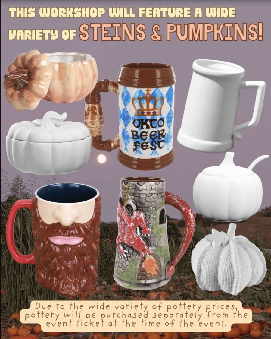 Pints, Pottery & Pumpkins – photo 2