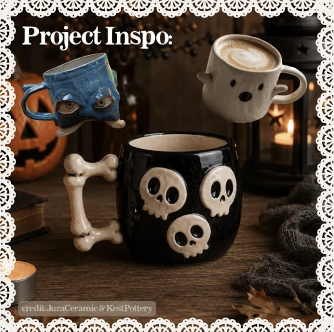 Pottery Workshop: Spooky Mugs – photo 2
