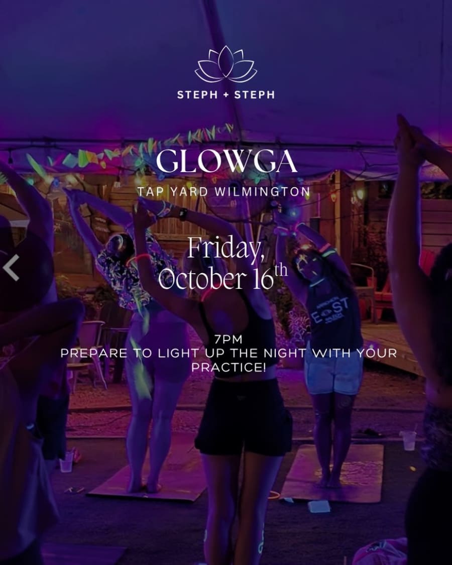 Glow Yoga at Tap Yard – photo 1