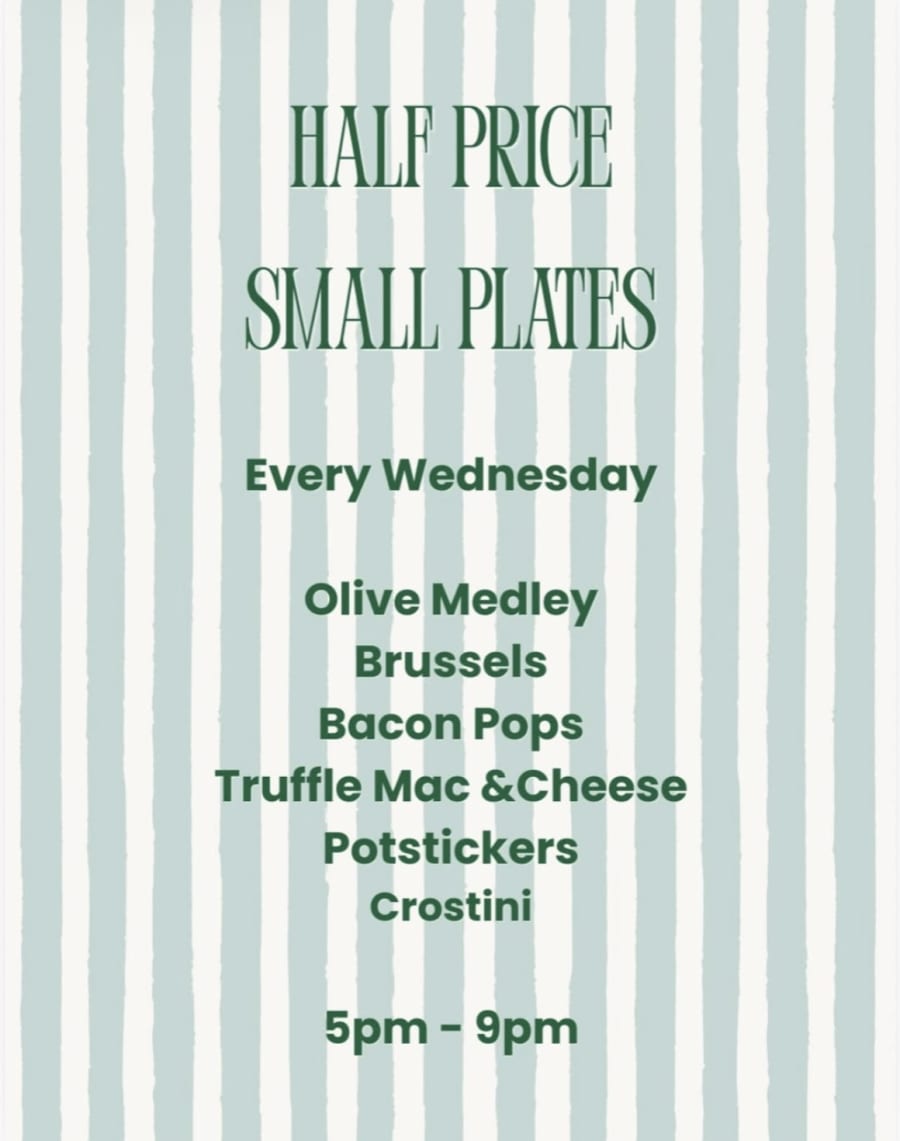 Half Priced Small Plates – photo 1