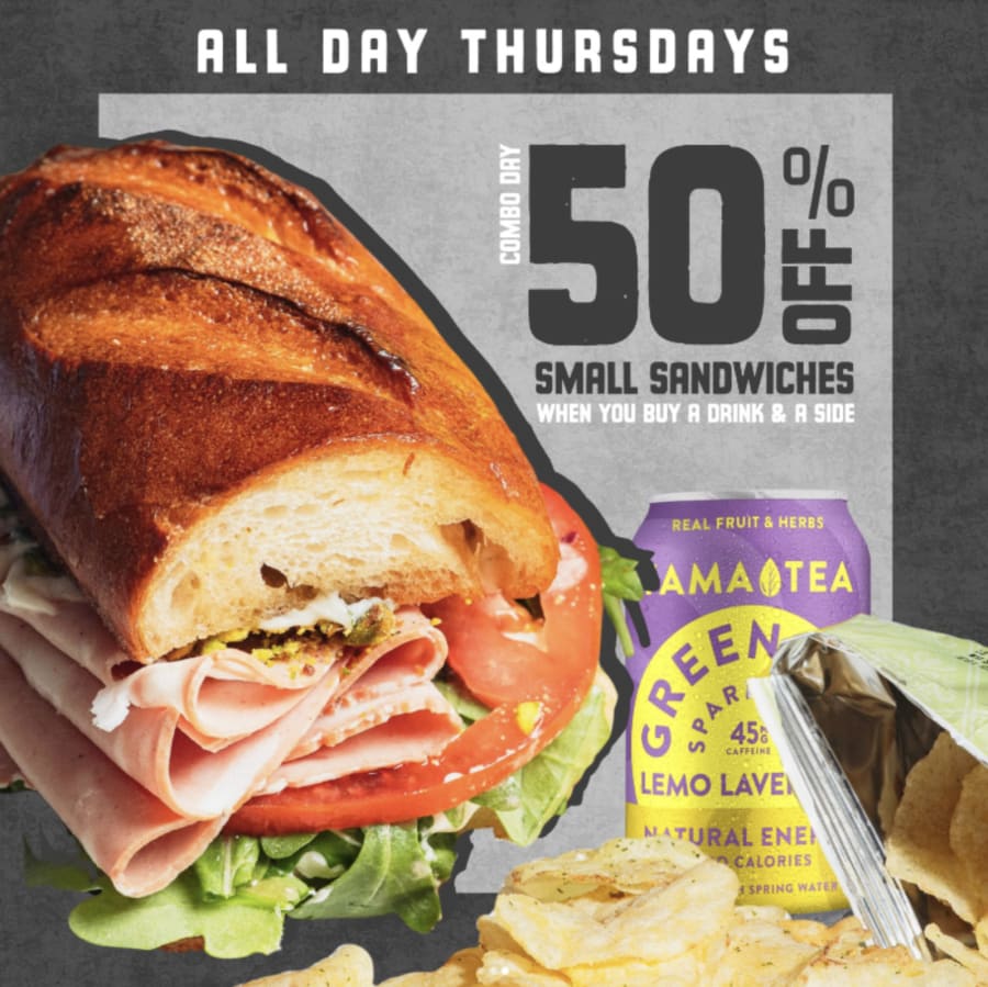 50% off Sandwiches – photo 1