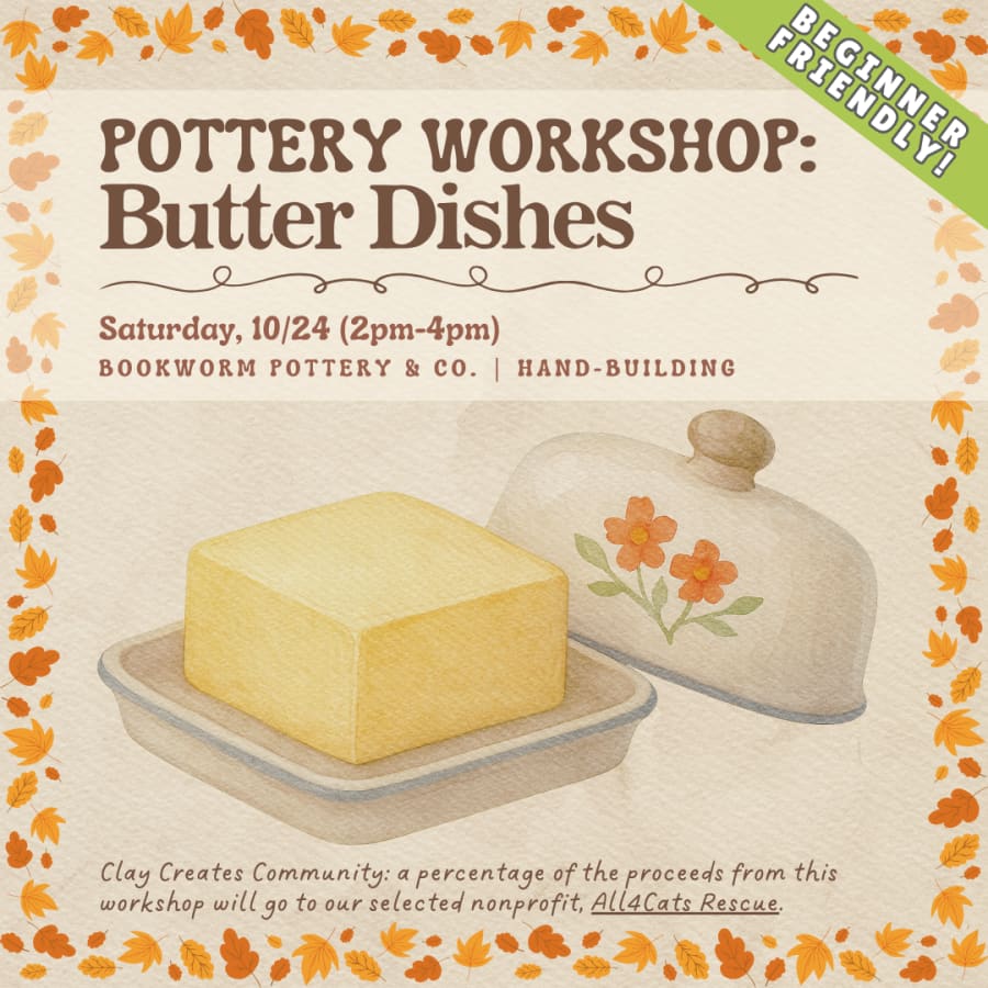 Pottery Workshop: Butter Dishes – photo 1