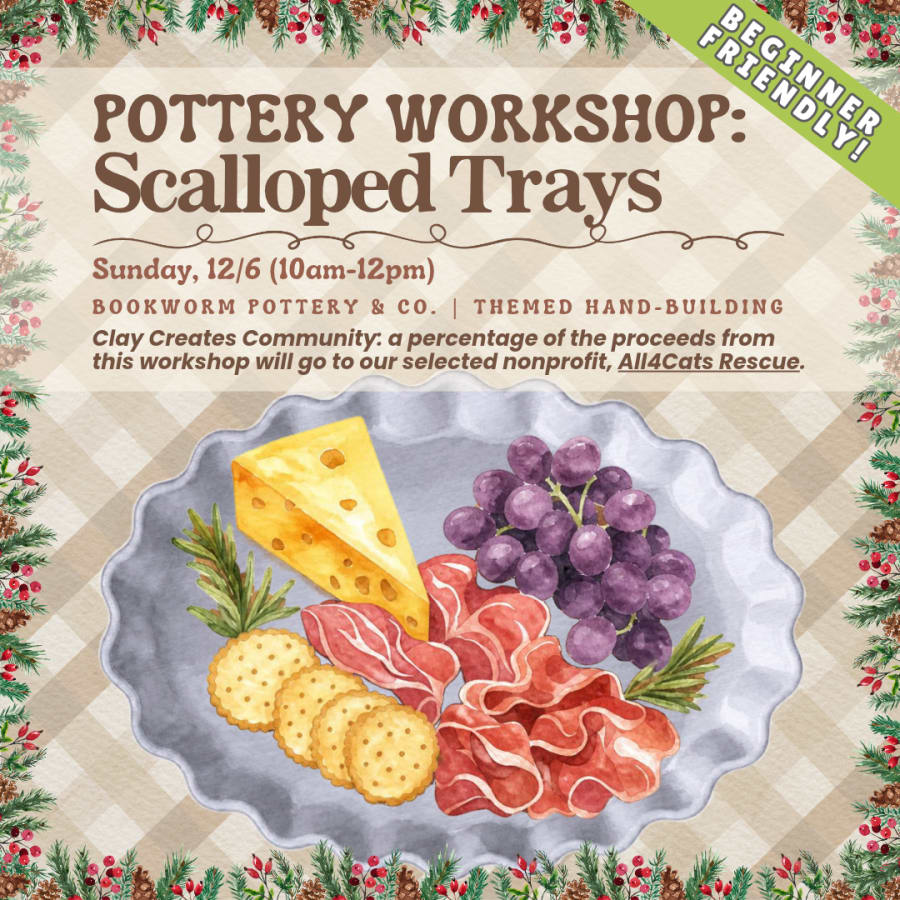 Pottery Workshop: Scalloped Trays – photo 1