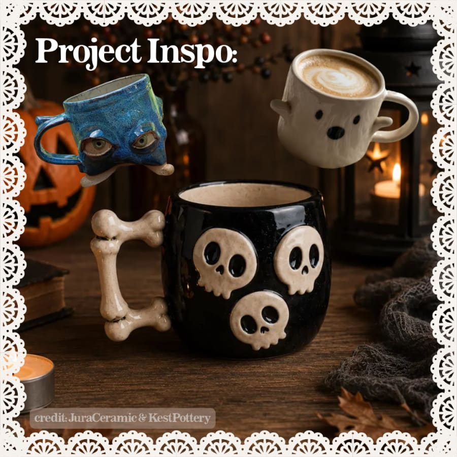 Pottery Workshop: Spooky Mugs – photo 2