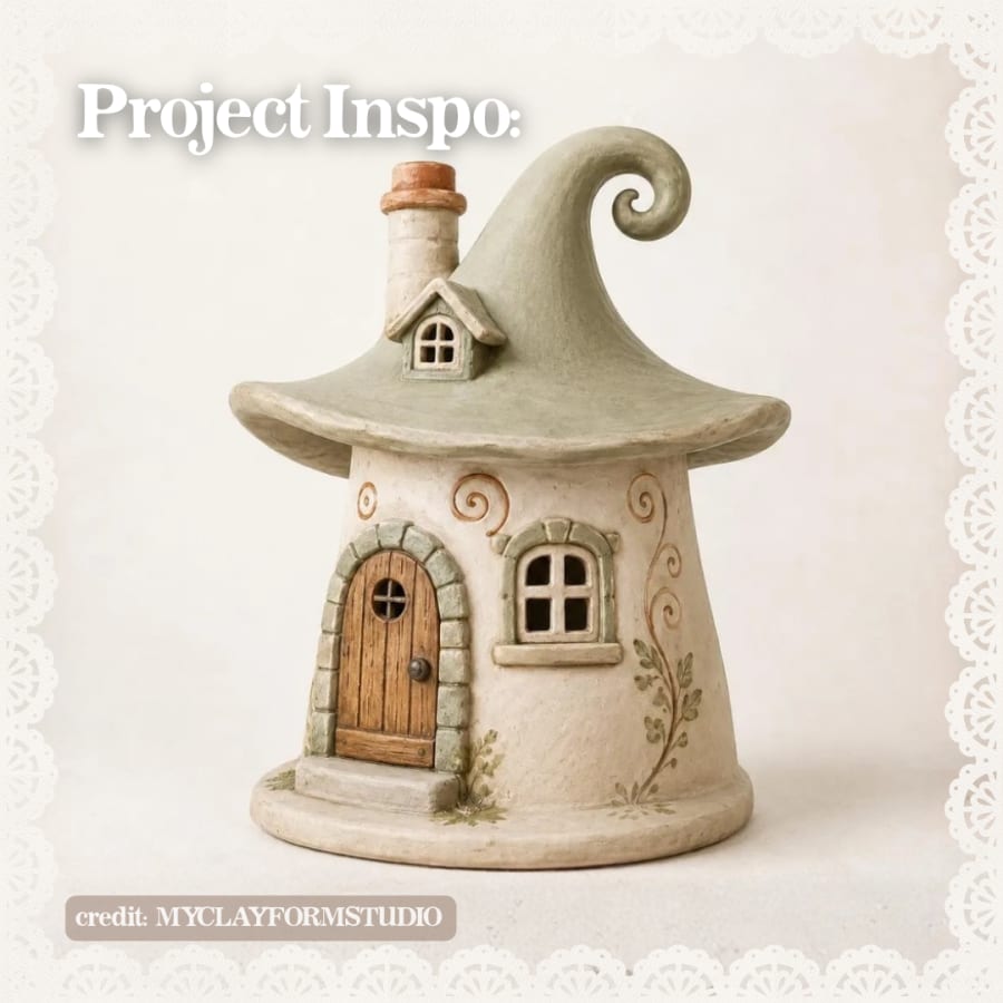 Pottery Workshop: Witchy Incense Houses – photo 2