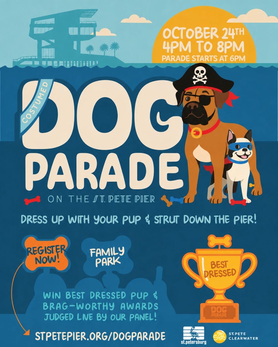 St. Pete Pier Costumed Dog Parade – photo 1