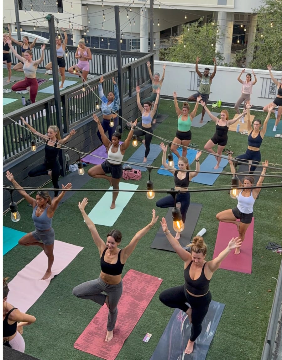 Zen & The City: Rooftop yoga at Station House – photo 1