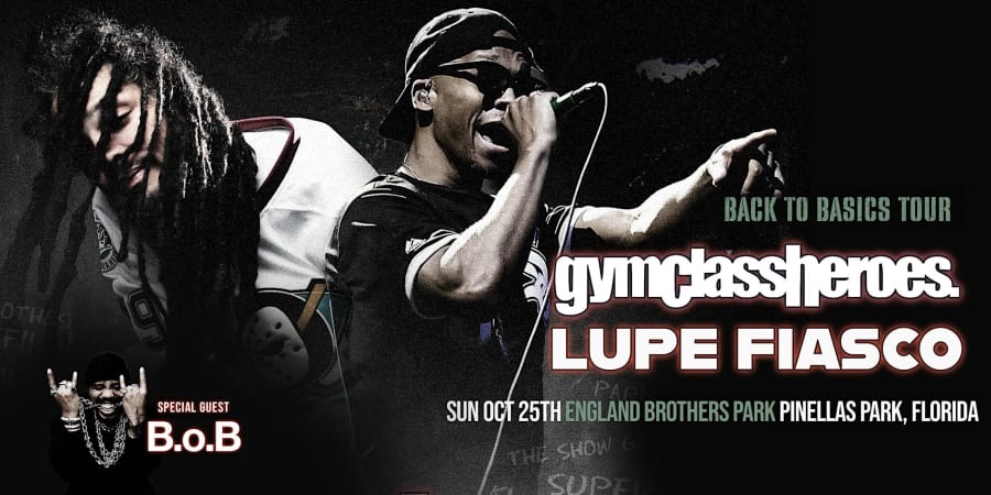 gymclassheroes. & Lupe Fiasco – Back To Basics Tour – photo 1
