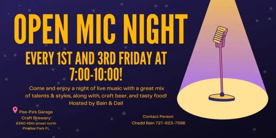 Open Mic Night! – photo 2