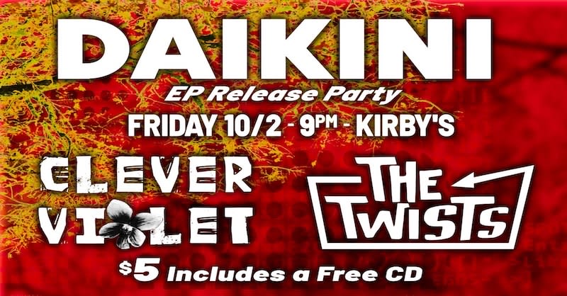 Daikini (EP release show) // The Twists // Clever Violet – photo 1