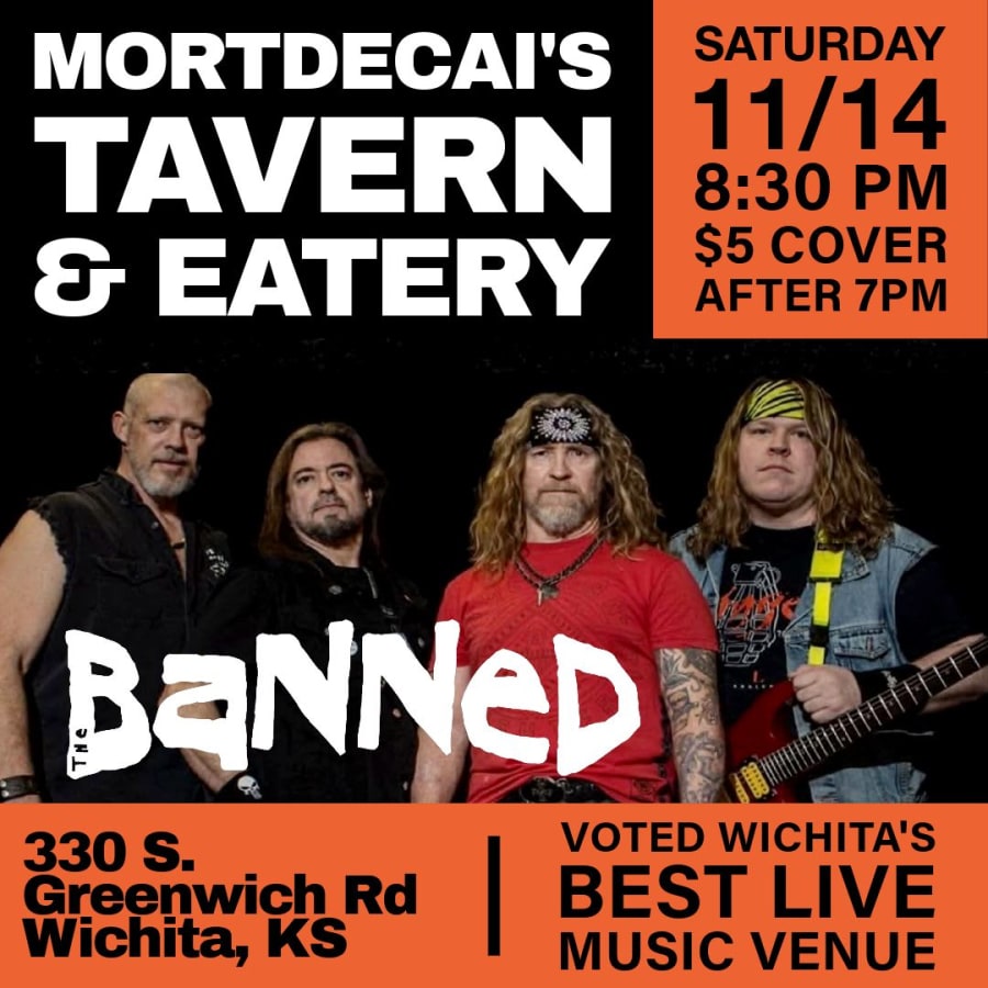 The Banned Live at Mortdecai's! – photo 1