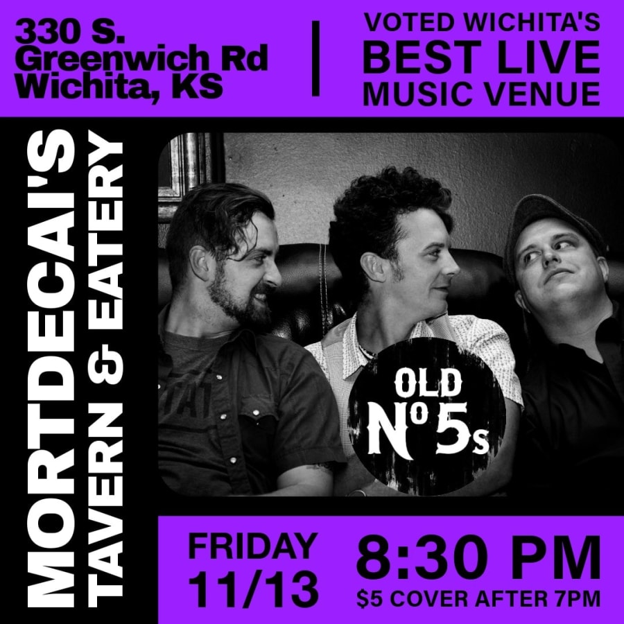 The Old No. 5s Live at Mortdecai's! – photo 1