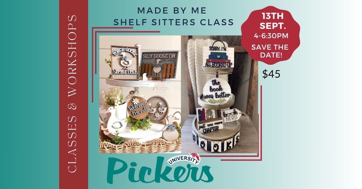 Made By Me: Shelf Sitters Painting Workshop