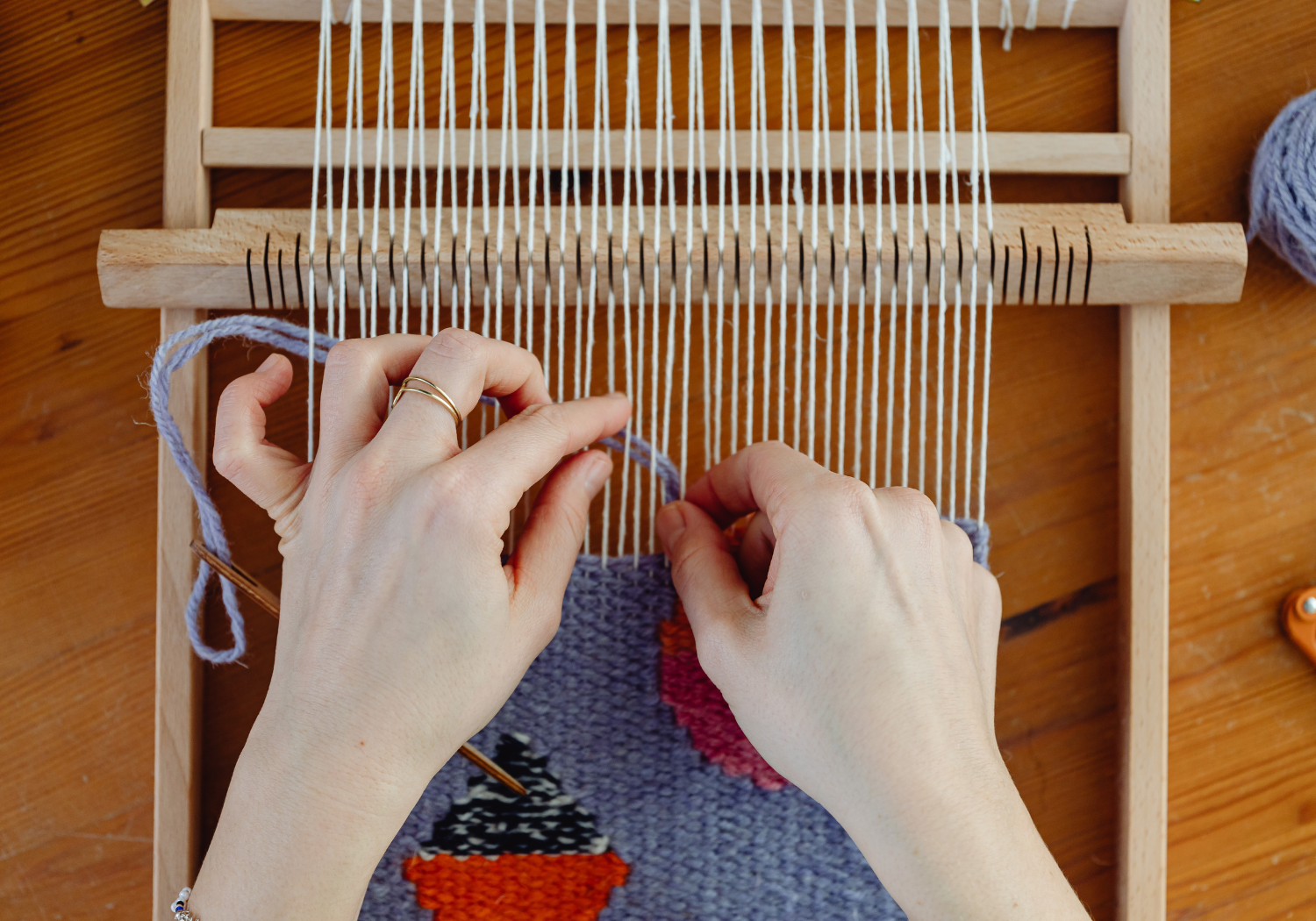 Textile Arts: “Frame Loom Weaving”