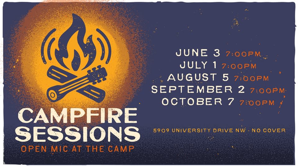 Campfire Sessions: Open Mic Night at The Camp