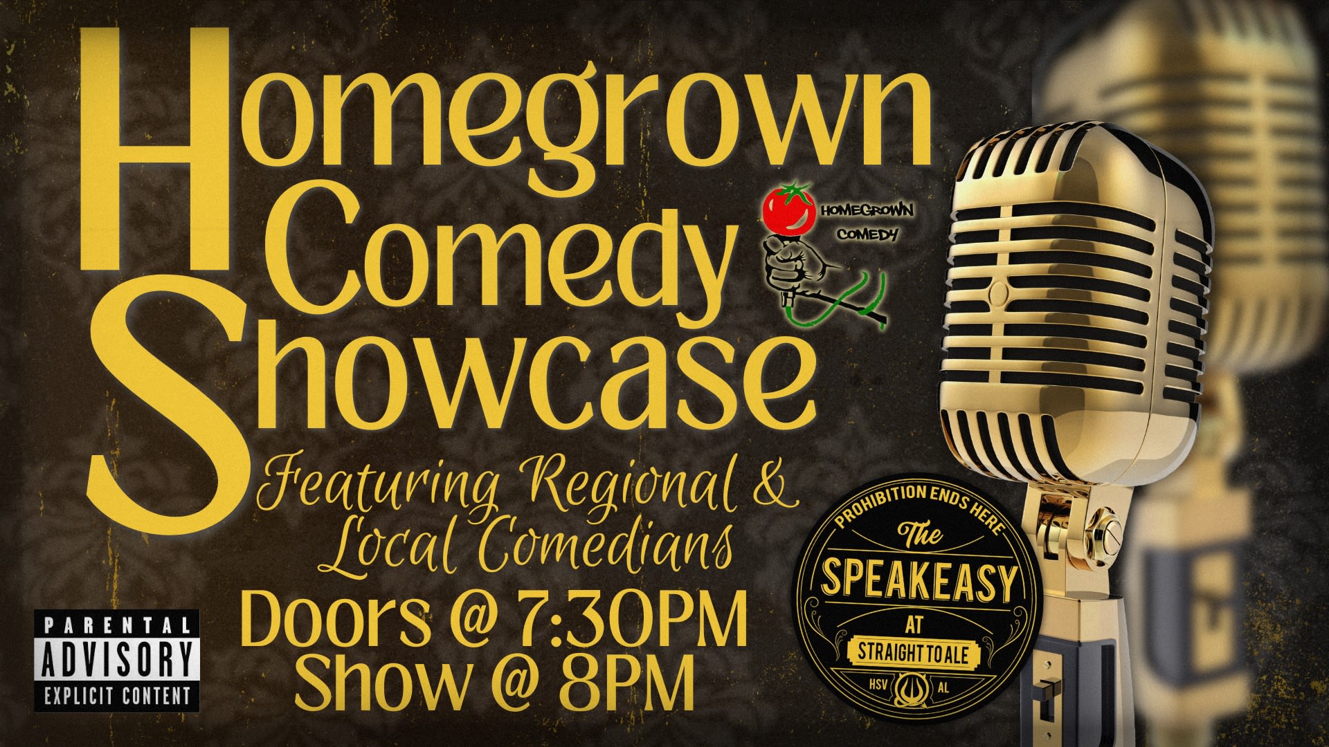 Homegrown Comedy Showcase