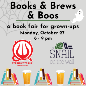 Books & Brews & Boos Book Fair for Grownups