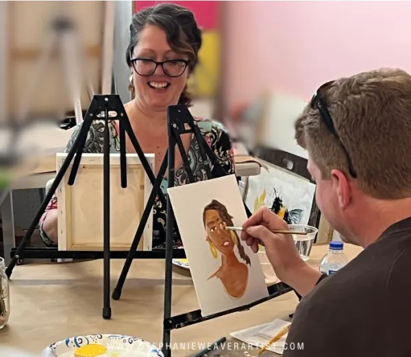 Paint Your Partner / Friend Night