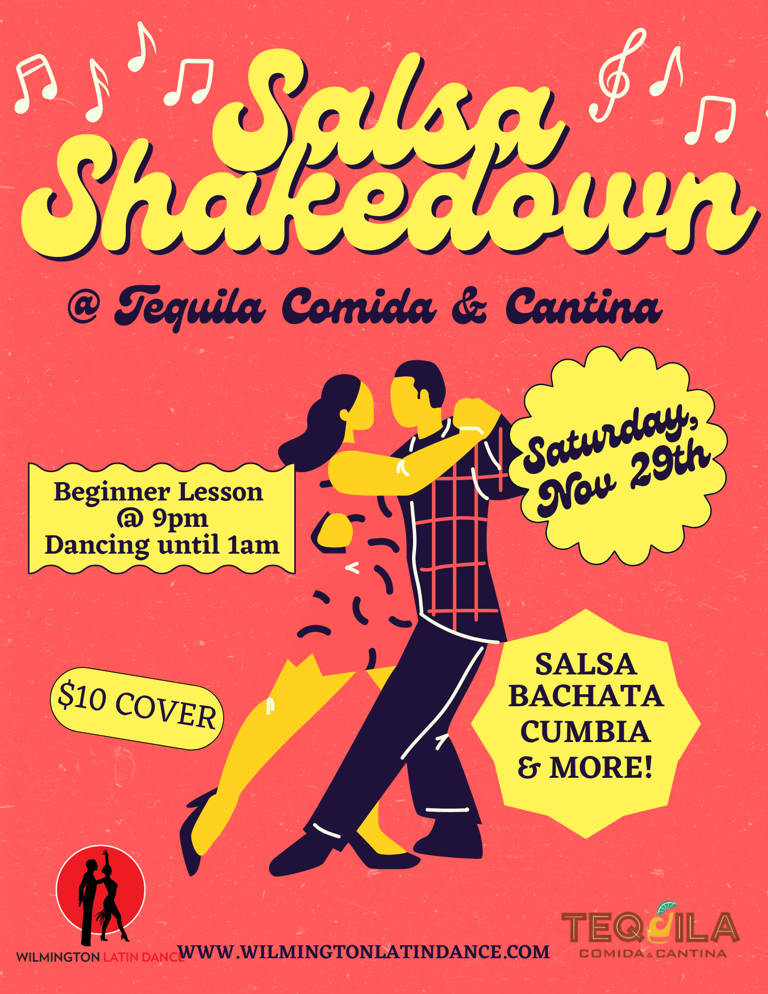 Salsa Shakedown @ Tequila Comida & Cantina