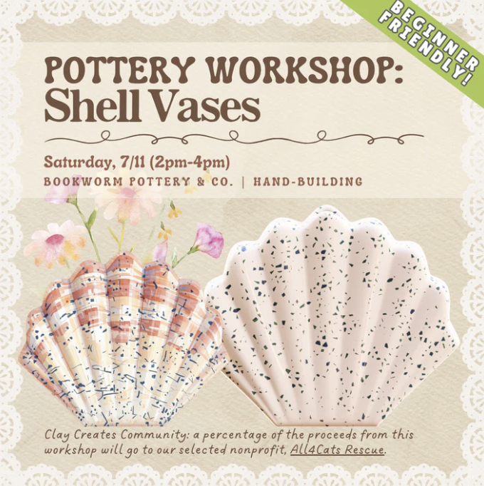 Pottery Workshop: Shell Vases