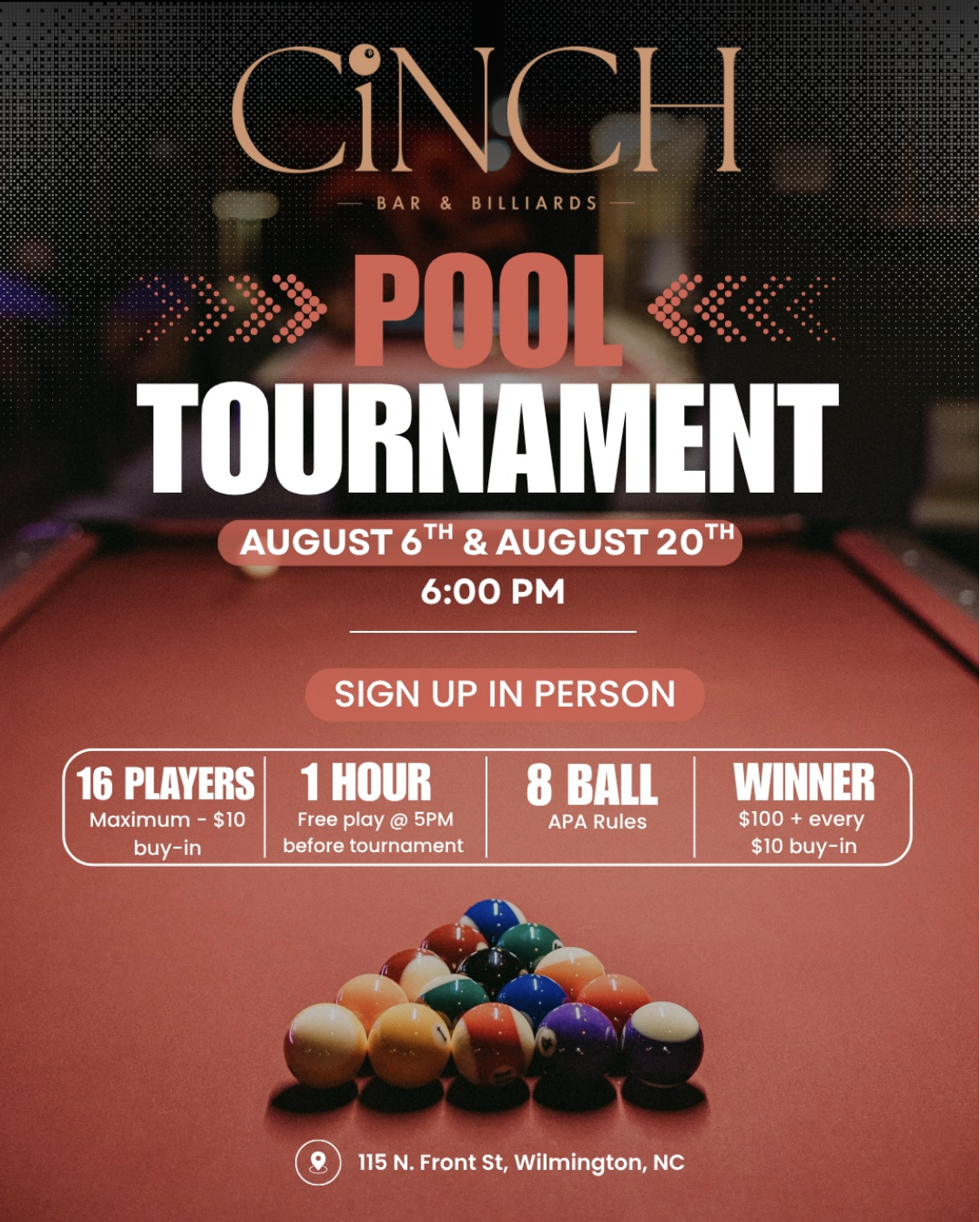 Pool Tournament
