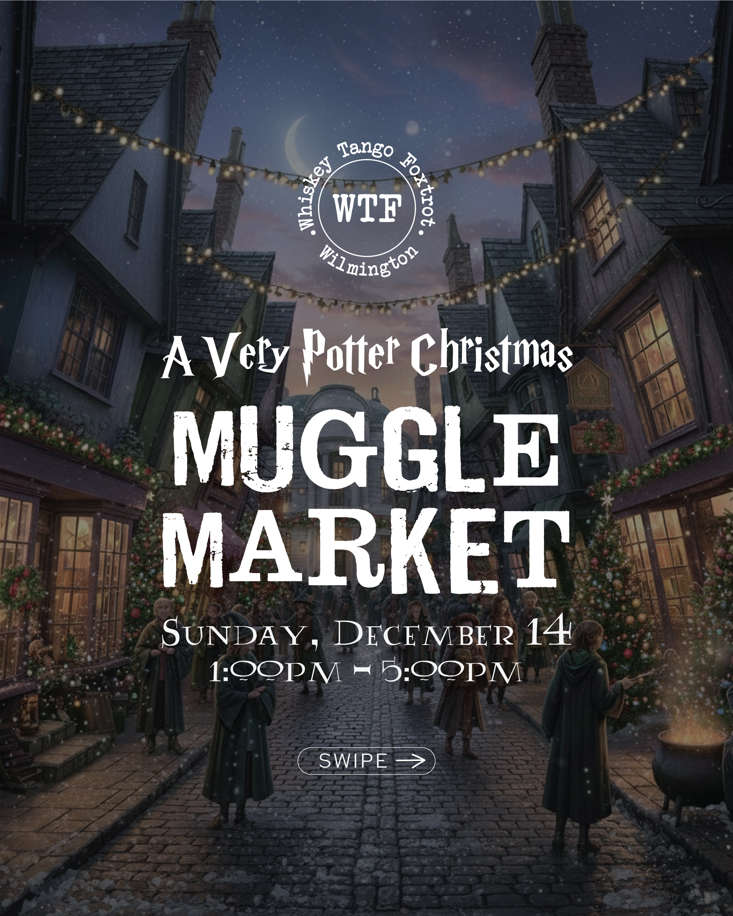 A Very Potter Christmas Muggle Market
