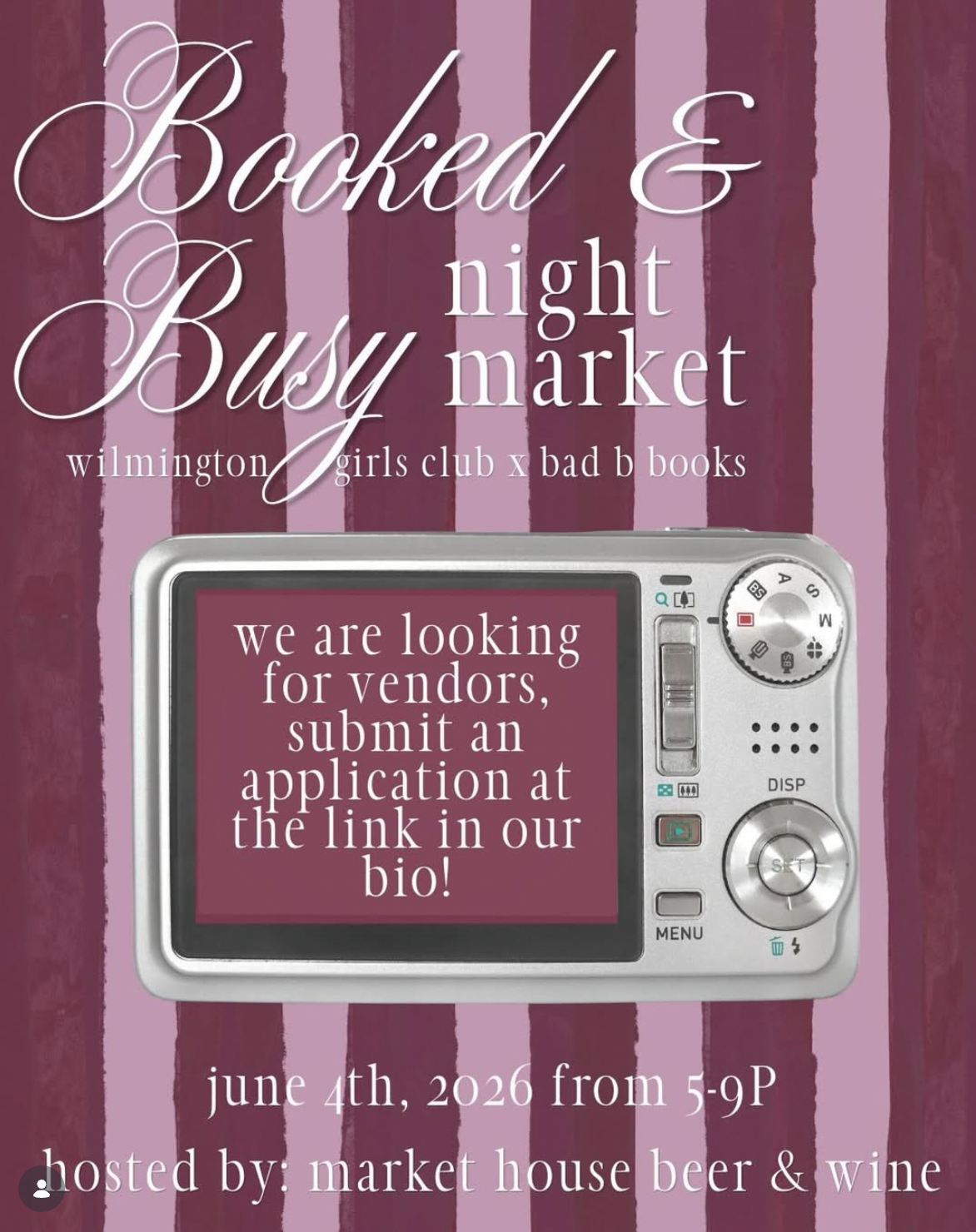 Booked & Busy Market