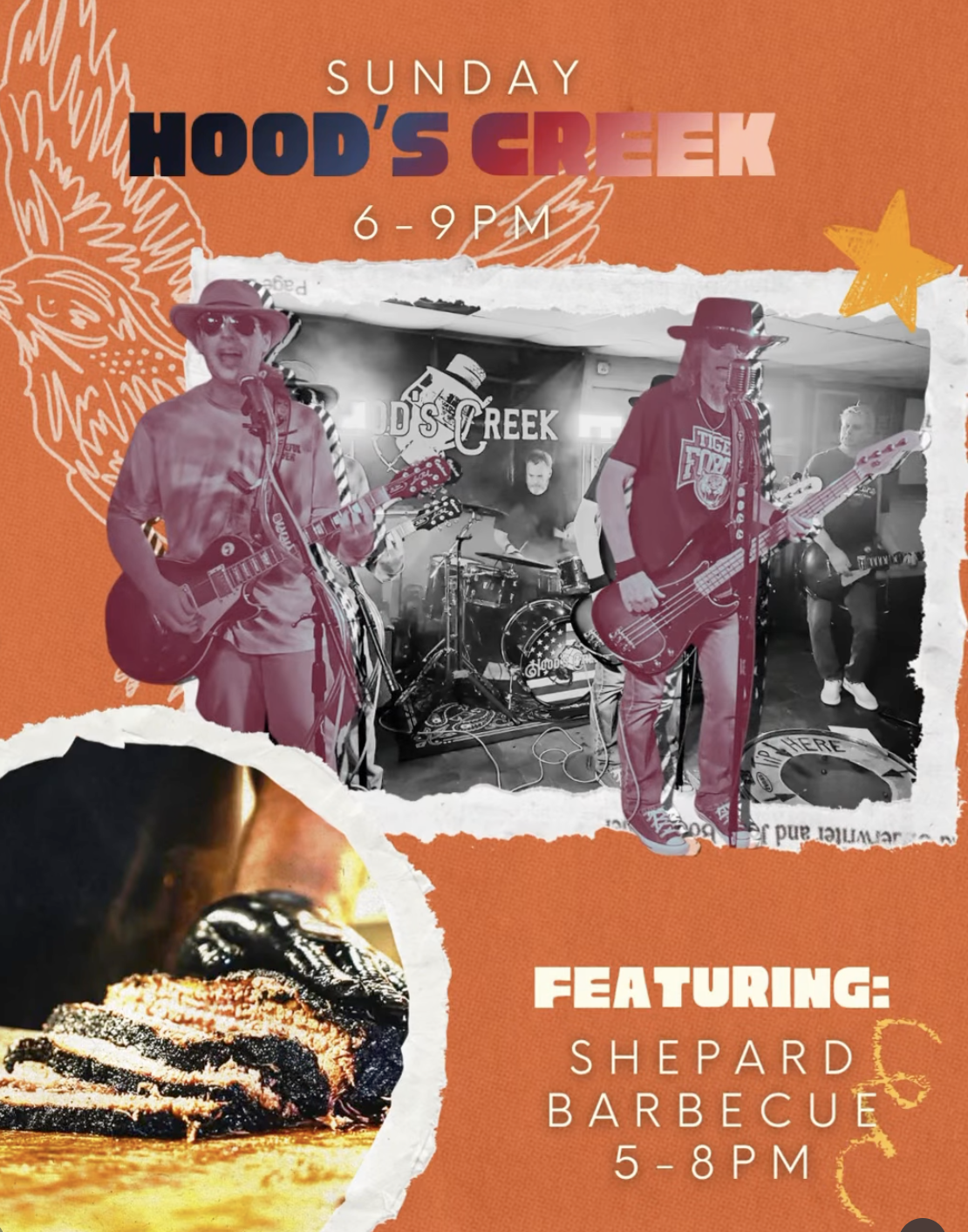 Hood's Creek Live & Shepard BBQ