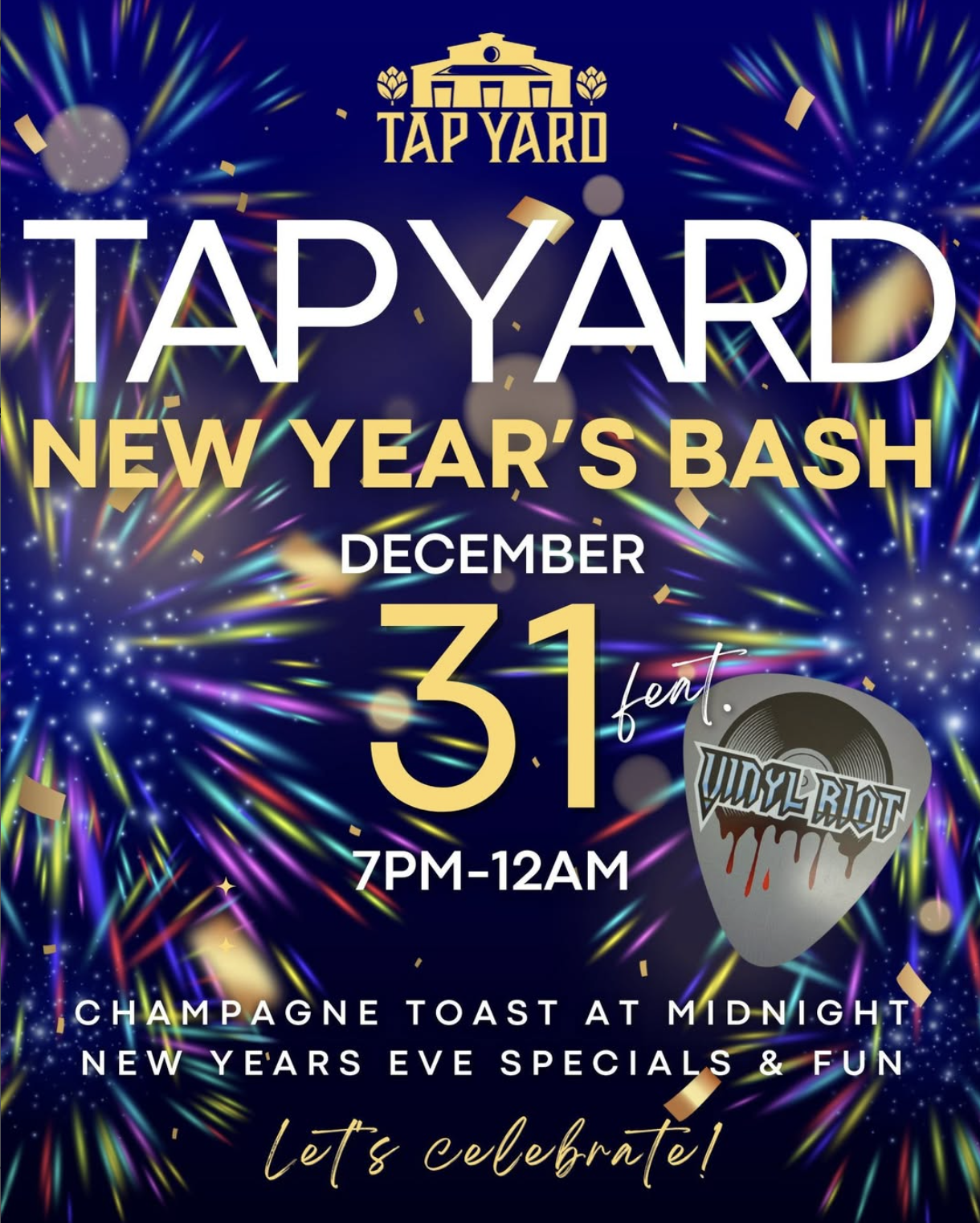 Tap Yard NYE Bash