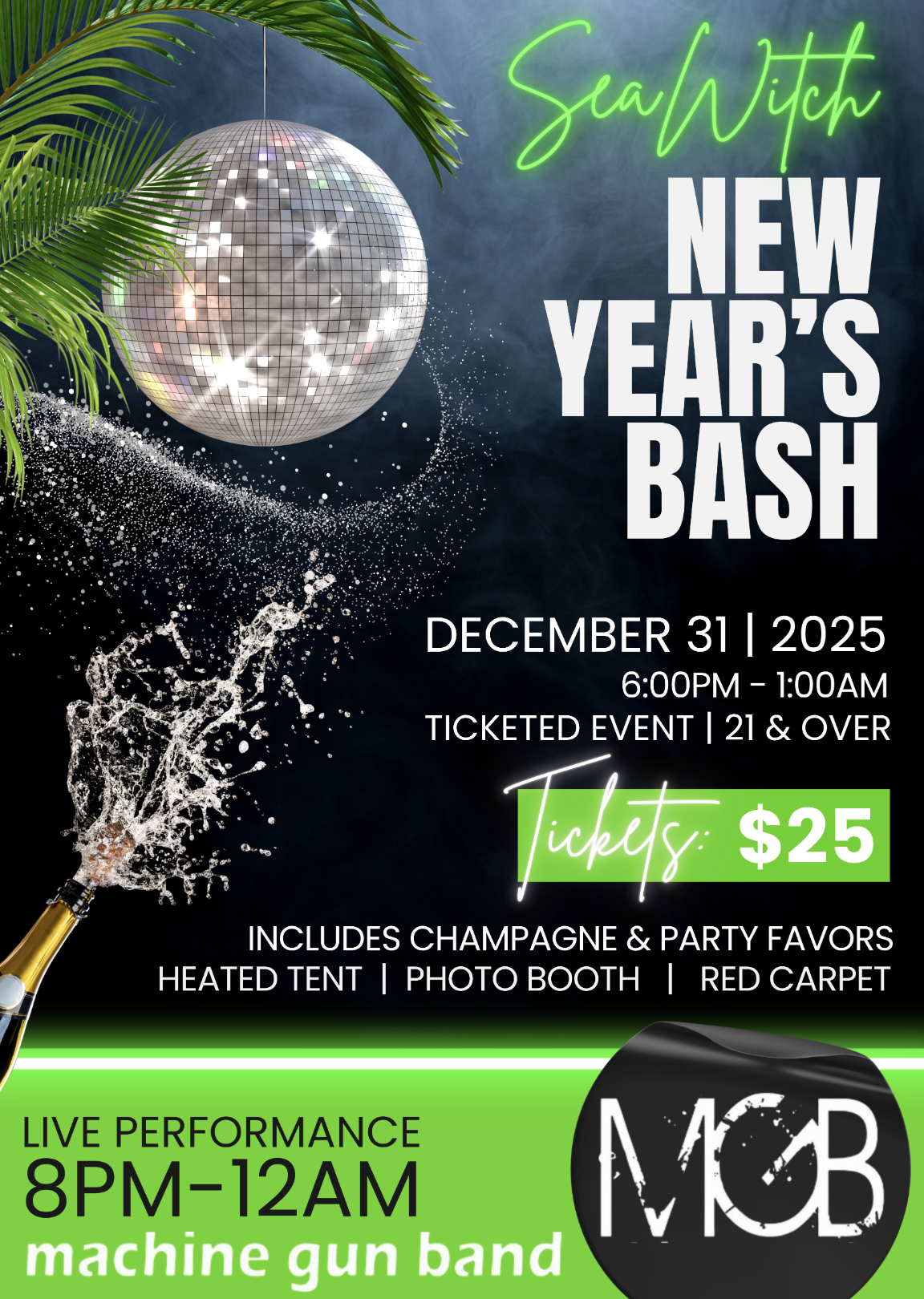 New Year’s Bash ft. MACHINE GUN