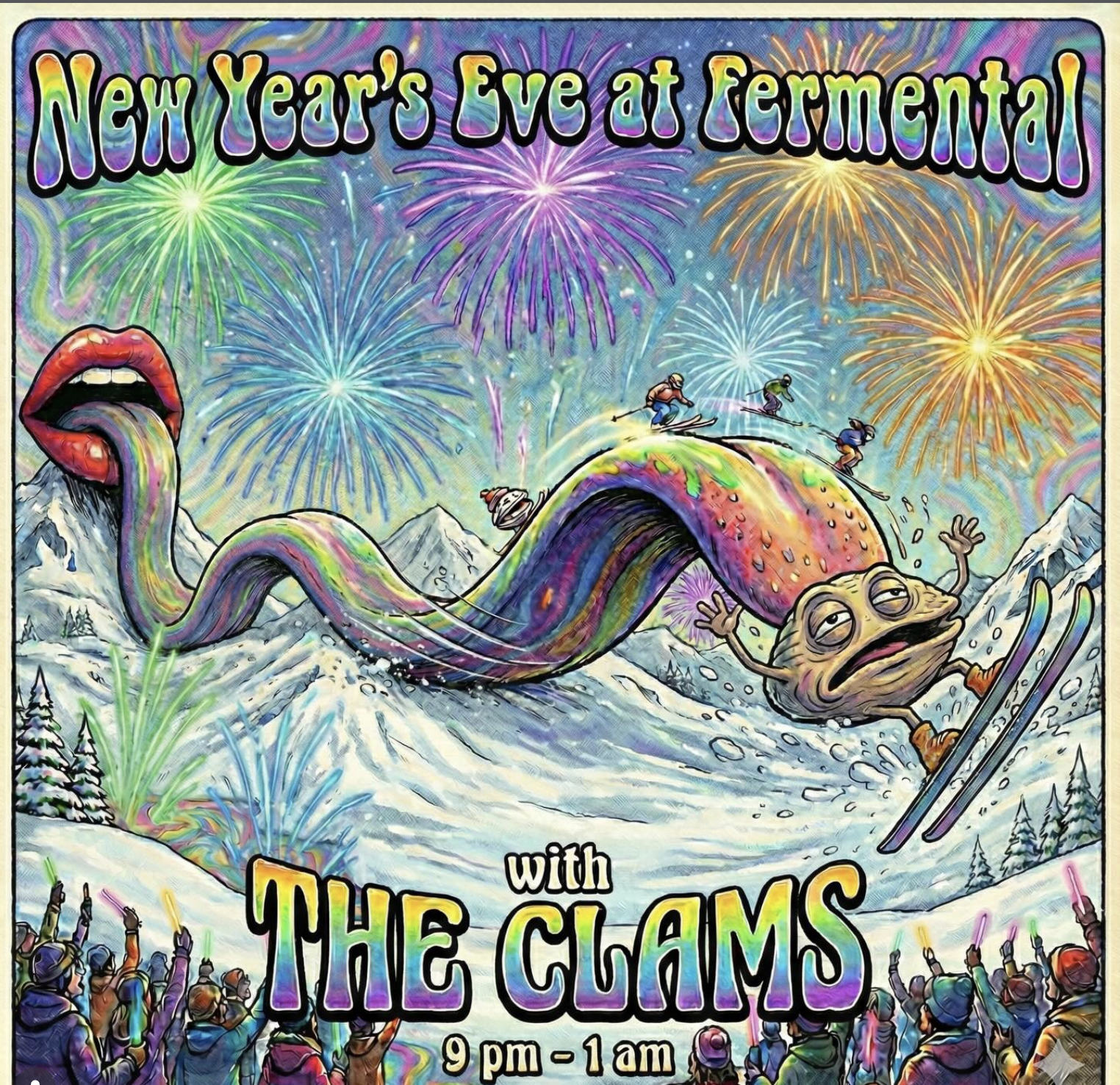 NYE with The Clams