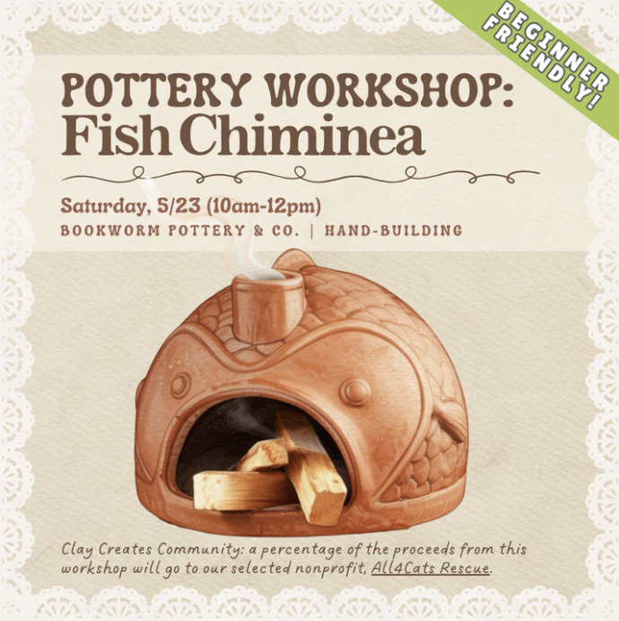 Pottery Workshop: Fish Chiminea