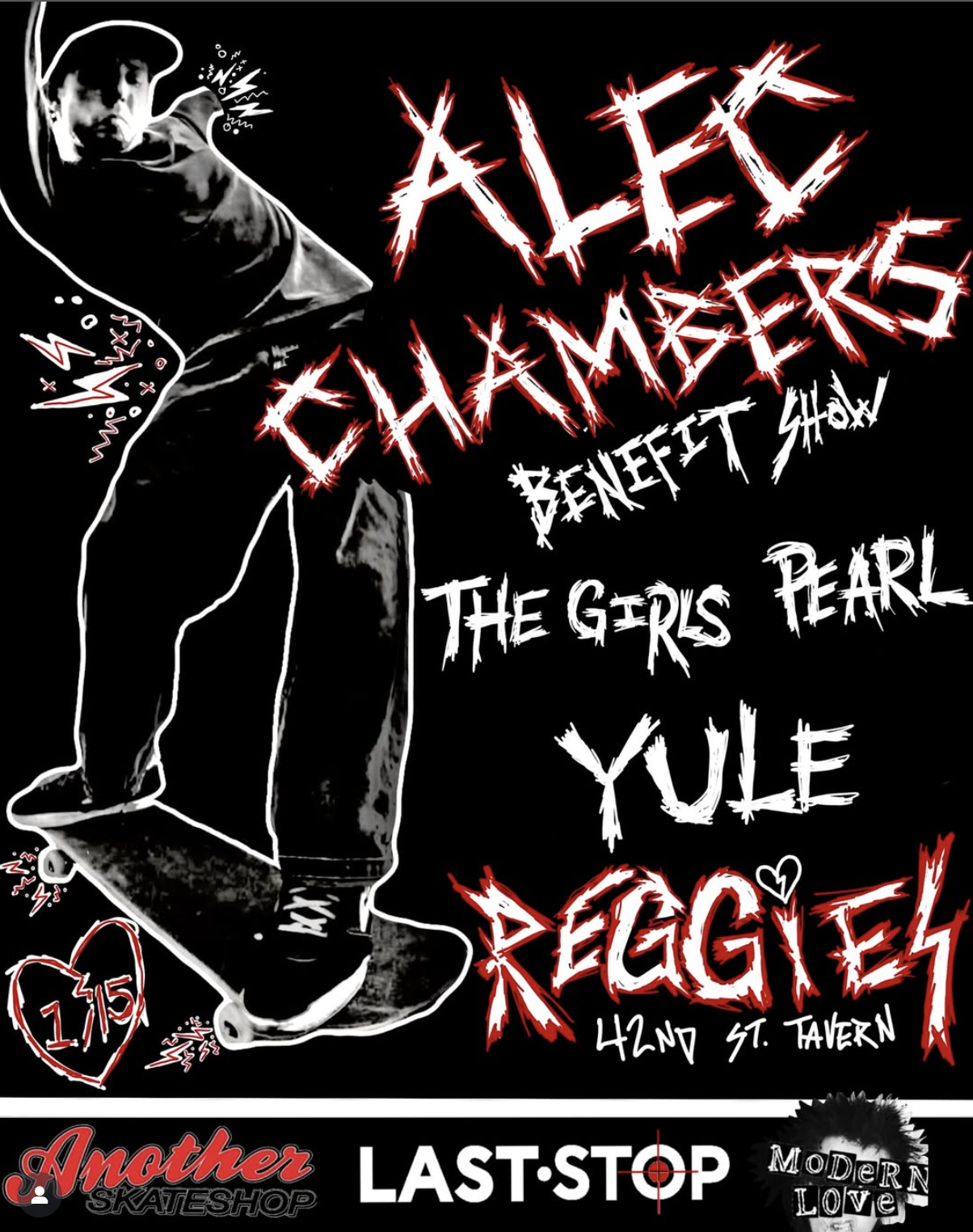 We party for Wilmington local Legend Alec Chambers.