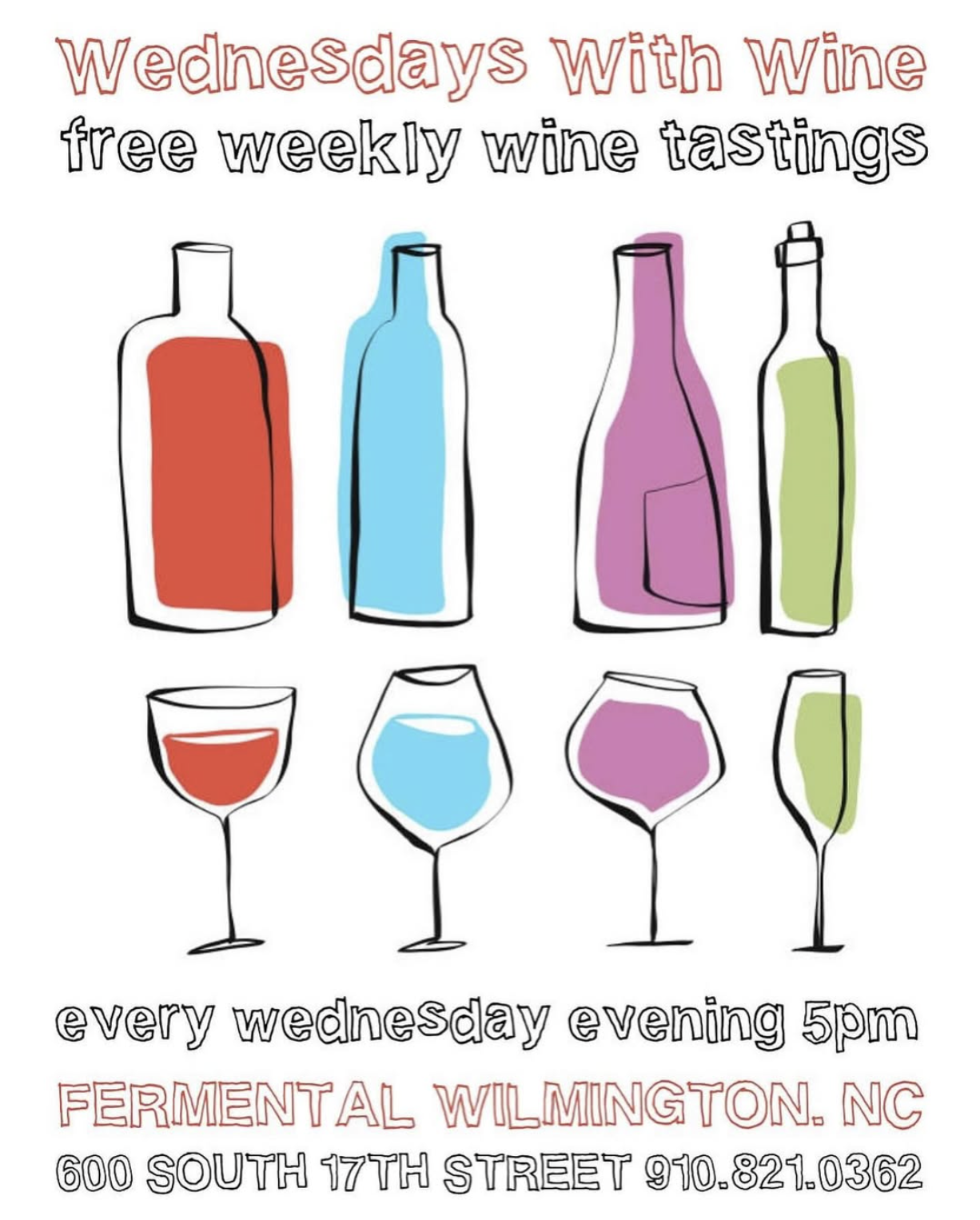 Wednesdays With Wine: Free Weekly Tastings - Fermental