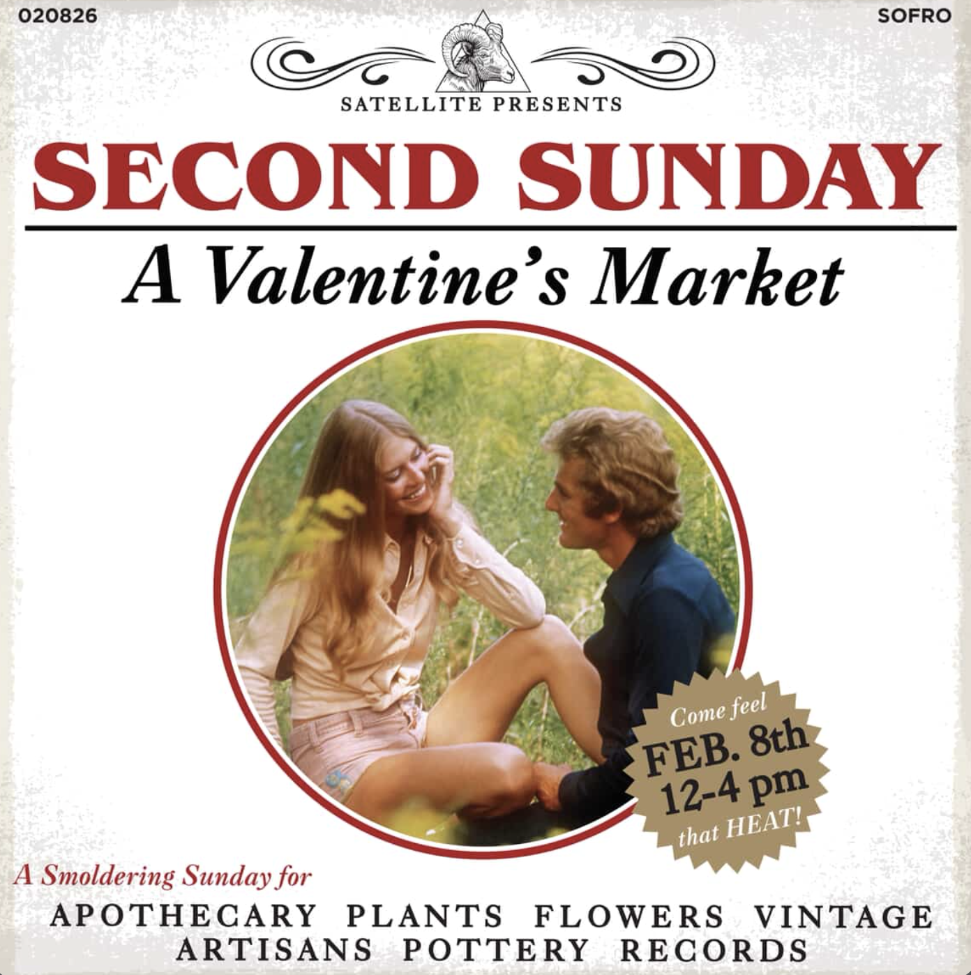 Second Sunday: A Valentine's Market