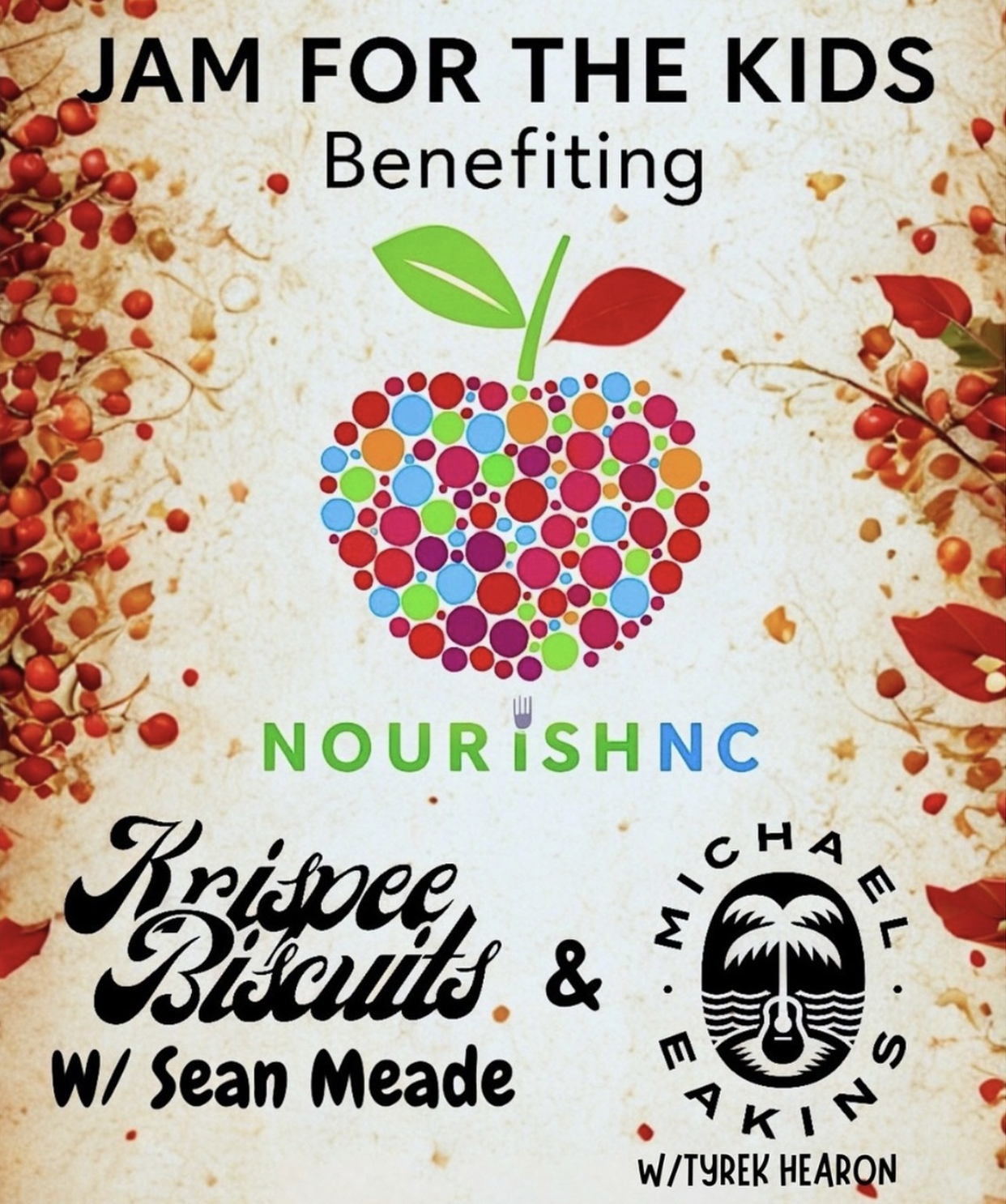 Nourish NC Jam for the Kids Benefit 