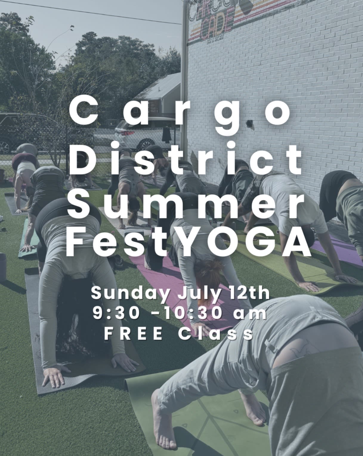 Cargo District Summer Fest Yoga